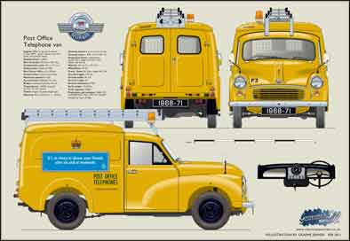 Morris Minor Post Office Telephone Van 1968-71